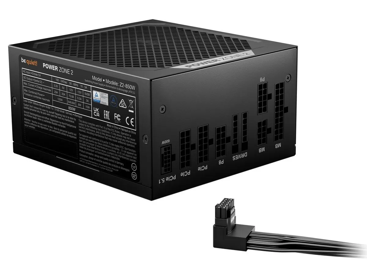 Блок живлення be quiet! Power Zone 2 850W (BP007EU) - мініатюра 4