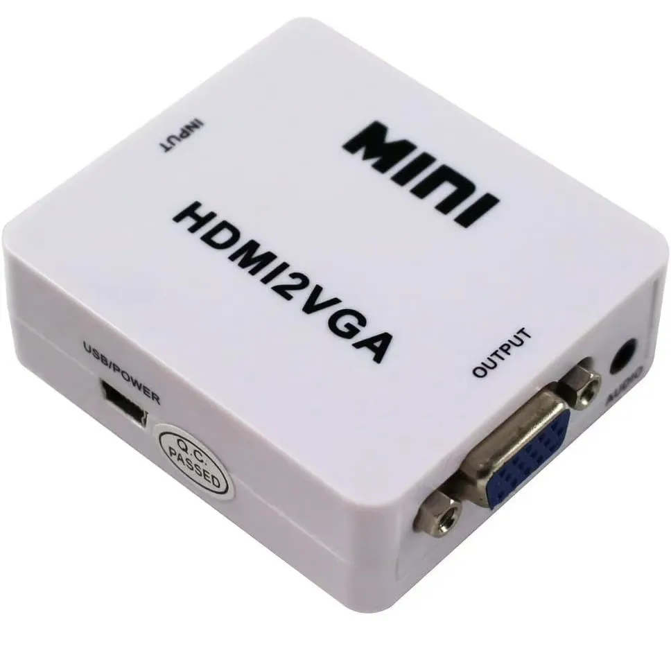 Конвертер Atcom HDMI - VGA (HDMI2AV) mini без БЖ - зображення 1