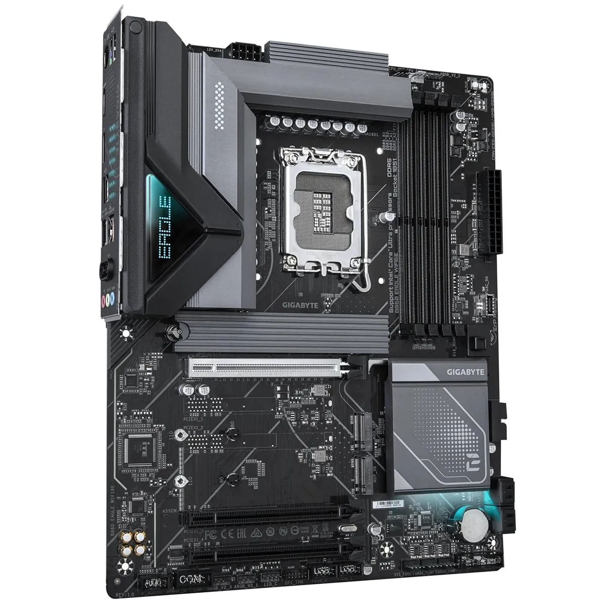 Материнська плата Gigabyte B860 Eagle WiFi6E Socket 1851 - мініатюра 3