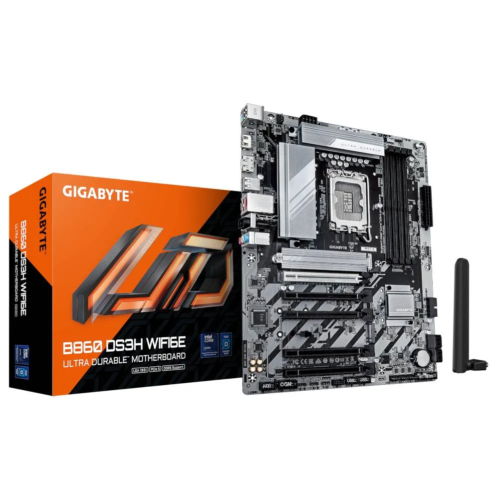 Материнська плата Gigabyte B860 DS3H WiFi6E Socket 1851 - зображення 1