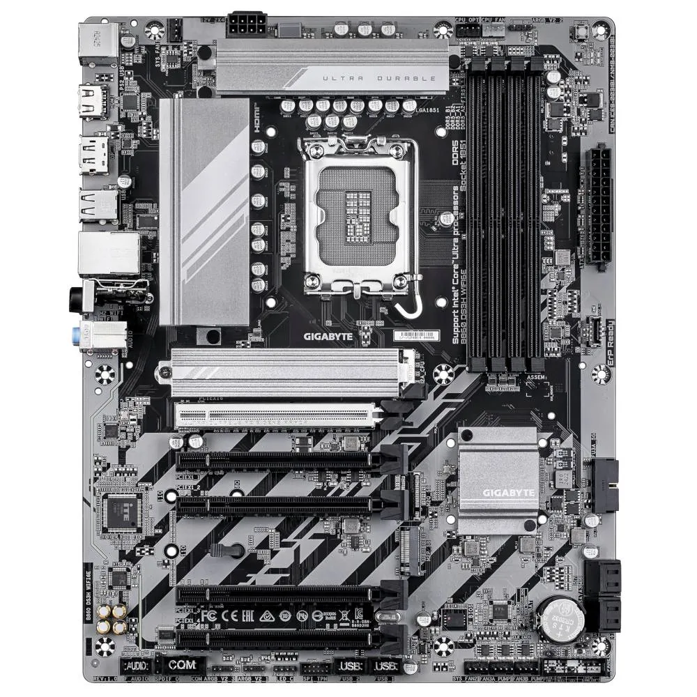 Материнська плата Gigabyte B860 DS3H WiFi6E Socket 1851 - мініатюра 2