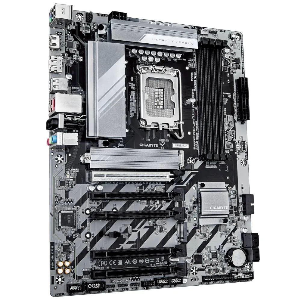 Материнська плата Gigabyte B860 DS3H WiFi6E Socket 1851 - мініатюра 3