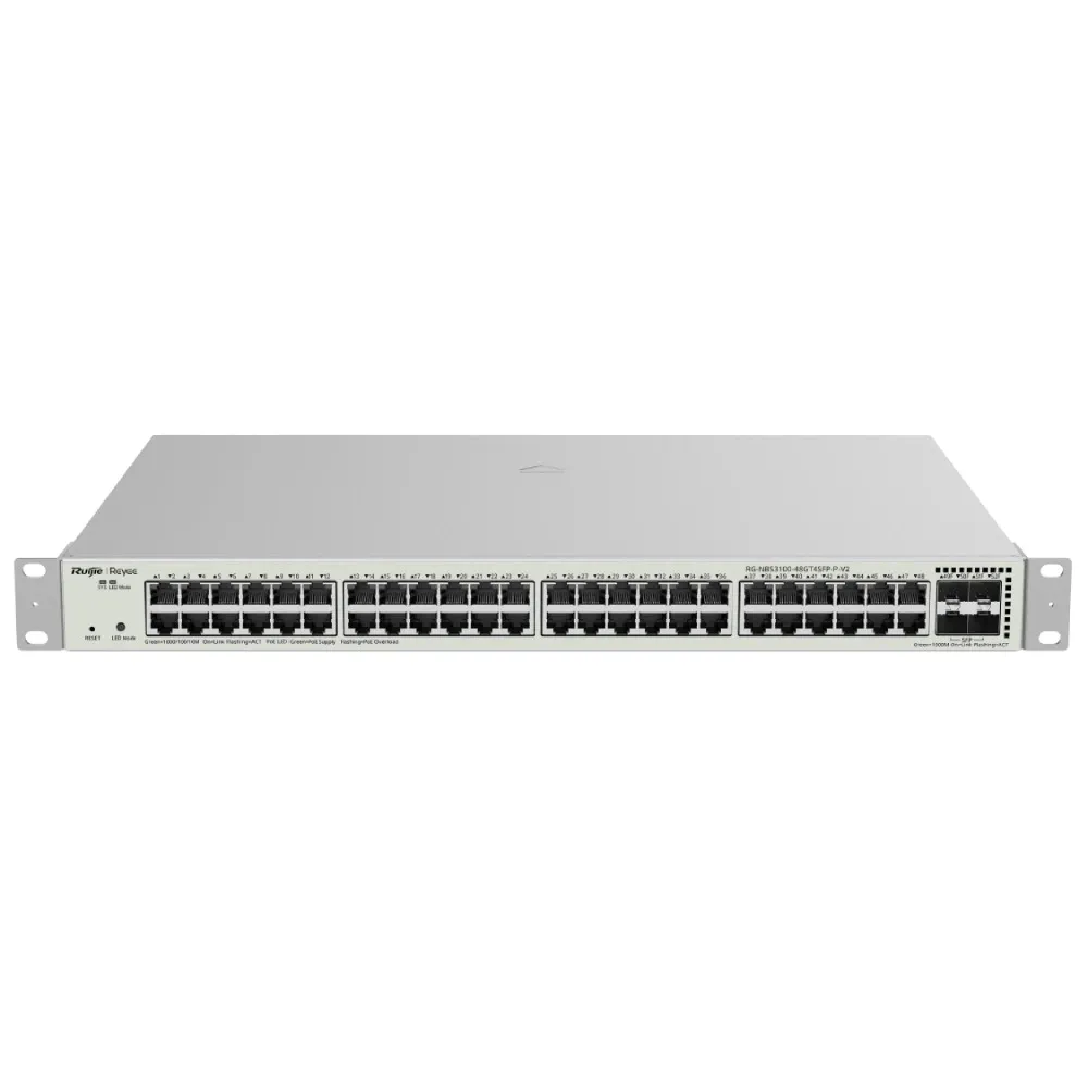 Комутатор Ruijie Reyee RG-NBS3100-48GT4SFP-P-V2 - зображення 1