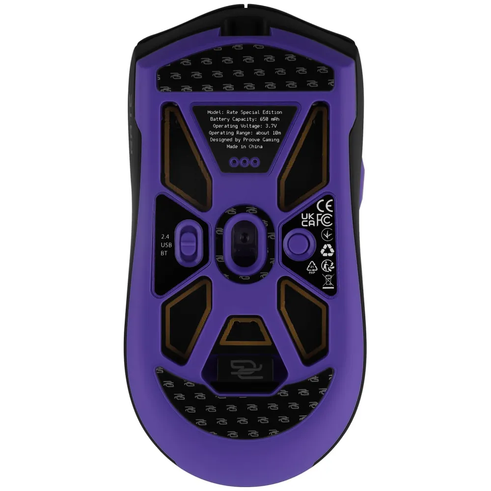Бездротова ігрова миша Proove Gaming Rate Special Edition (white/purple) - мініатюра 10
