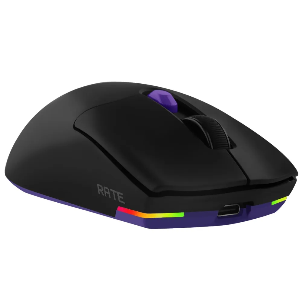 Бездротова ігрова миша Proove Gaming Rate Special Edition (white/purple) - мініатюра 9