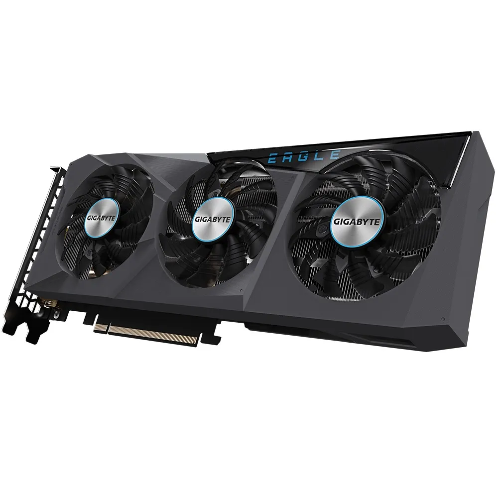 Відеокарта GF RTX 3060 Ti 8GB GDDR6X Eagle OC Gigabyte (GV-N306TXEAGLE OC-8GD) - мініатюра 4