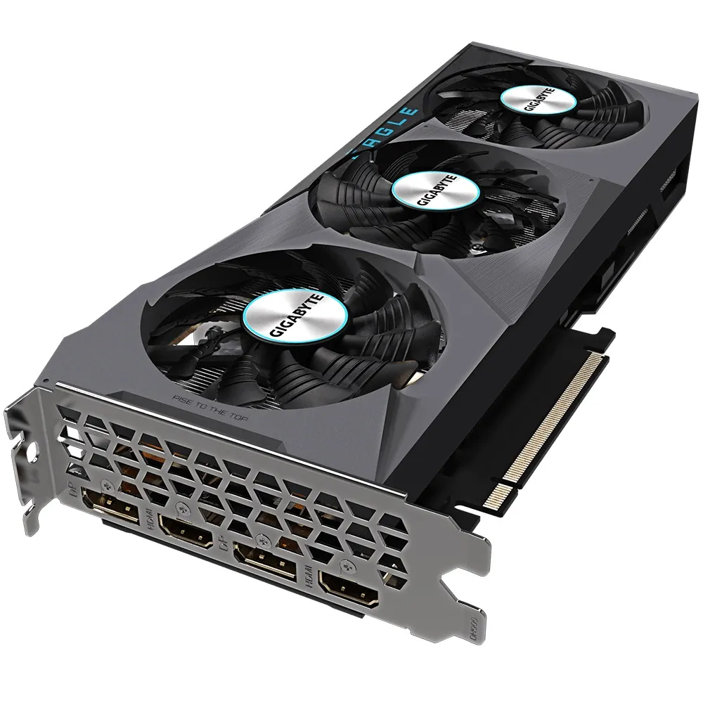 Відеокарта GF RTX 3060 Ti 8GB GDDR6X Eagle OC Gigabyte (GV-N306TXEAGLE OC-8GD) - мініатюра 7