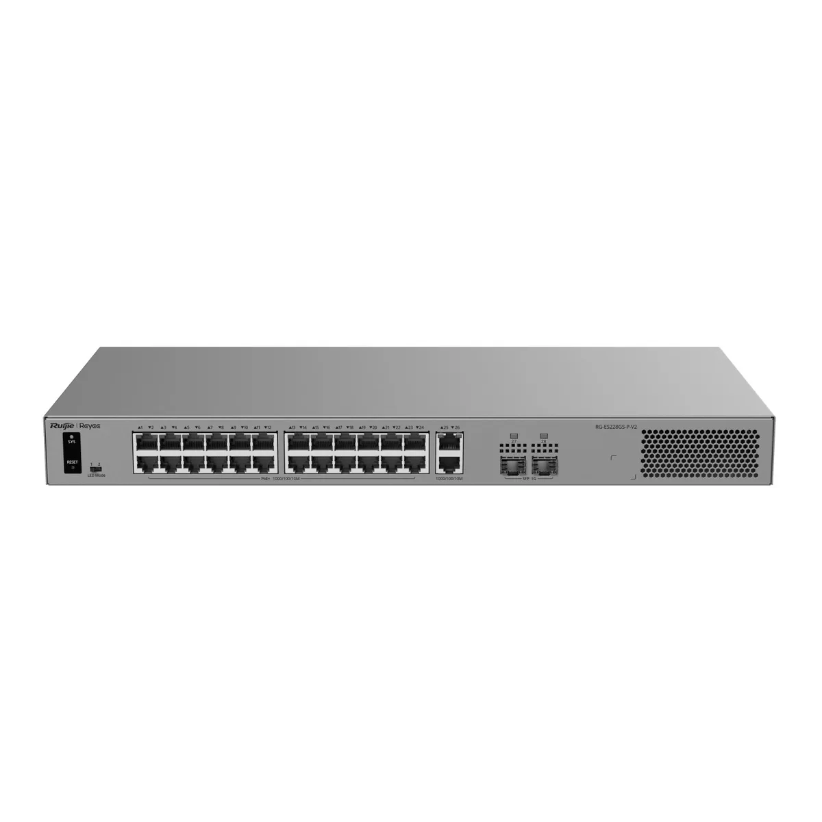 Комутатор Ruijie Reyee RG-ES228GS-P-V2 - мініатюра 4