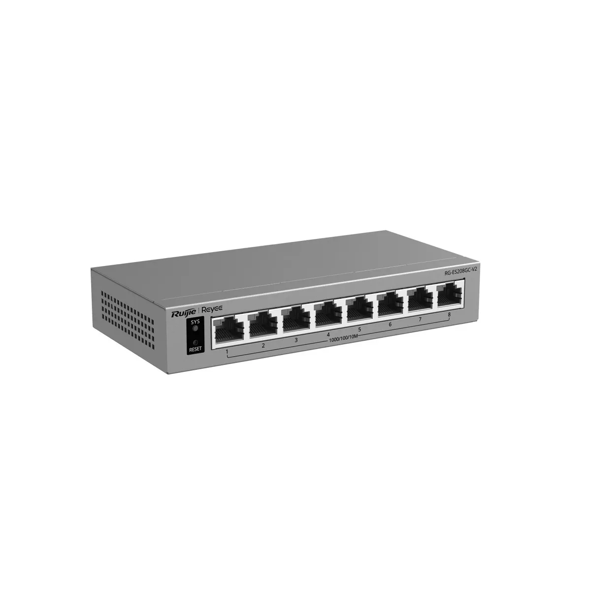 Комутатор Ruijie Reyee RG-ES208GC-V2 - мініатюра 2