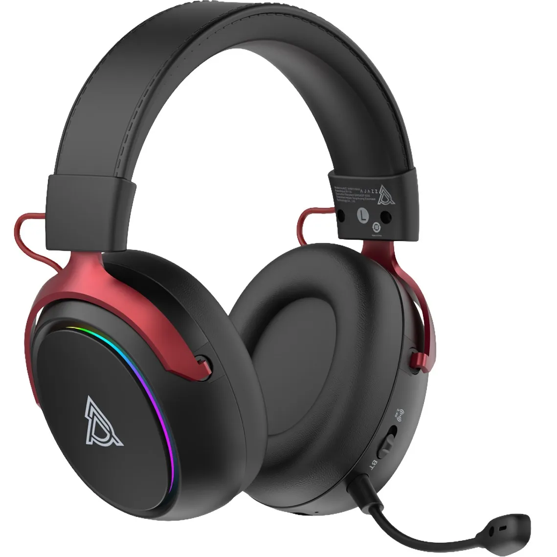 Bluetooth-гарнітура Ajazz AHM10 Max Black (AHM10-MAX-B) - зображення 1