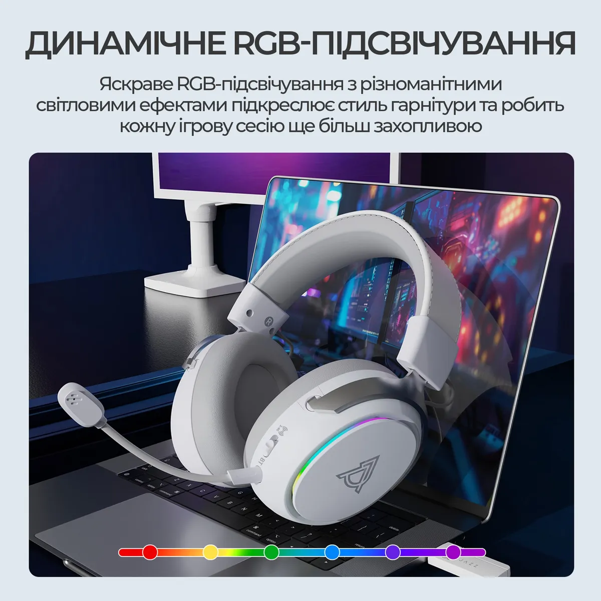 Bluetooth-гарнітура Ajazz AHM10 Max Black (AHM10-MAX-B) - мініатюра 18