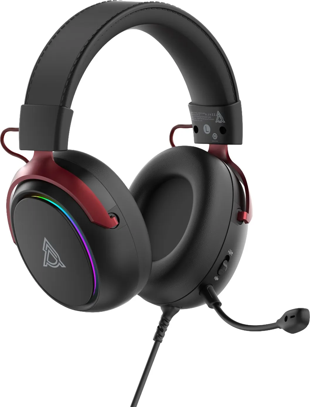 Гарнітура Ajazz AHW10 Black (AHW10-B) - мініатюра 4