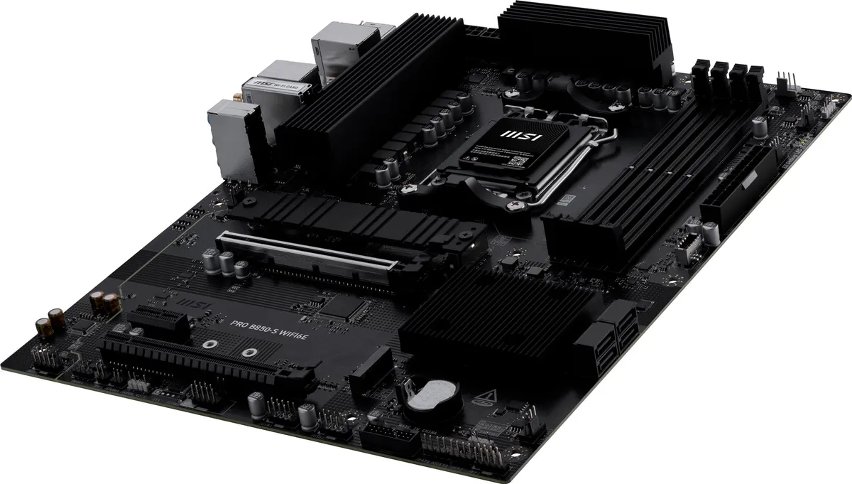 Материнська плата MSI PRO B850-S WIFI6E (sAM5, AMD B850, PCI-Ex16) - мініатюра 5