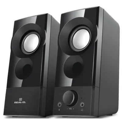 Акустична система REAL-EL S-90 Black - зображення 1