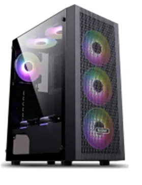 Корпус PcCOOLER CPS MA100 MESH чорний ATX/Micro ATX/Mini-ITX без БП (LxWxH)360x200x446мм/ - зображення 1