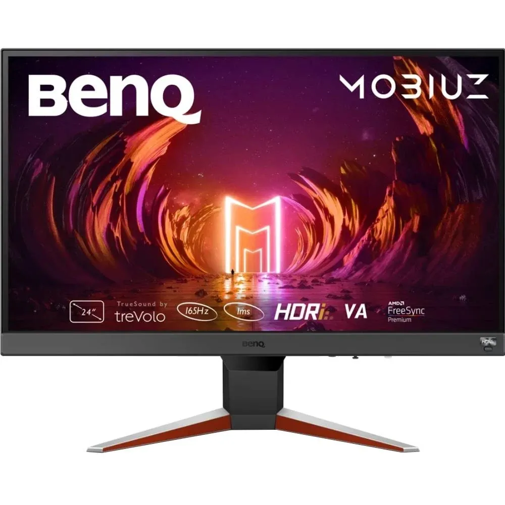 Монiтор BenQ 23.8" Mobiuz EX240N (9H.LL6LB.QBE) VA Dark Grey 165Hz - мініатюра 7