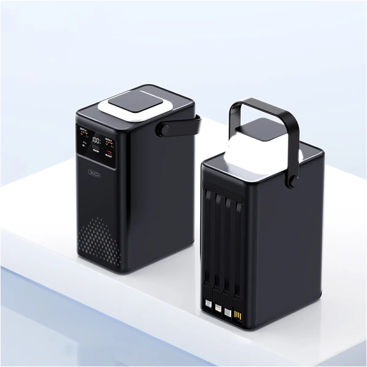 Універсальна мобільна батарея XO PR28780000mAh Black - мініатюра 2