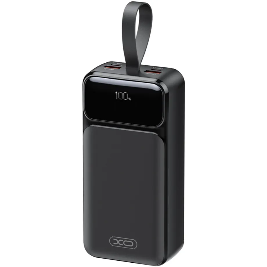 Універсальна мобільна батарея XO PR298 30000mAh Black - мініатюра 6