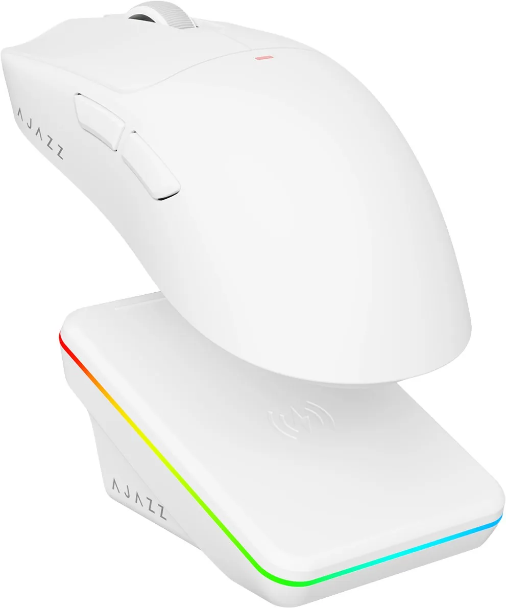 Миша бездротова Ajazz AJ200P Near Link AI MC White (AJ200P-NL-AI-MC-W) - мініатюра 2