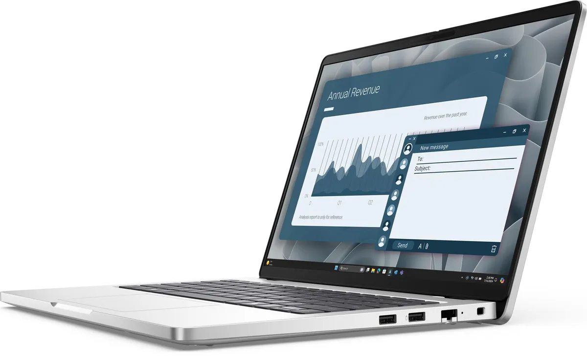 Ноутбук Dell Pro 14 (BTO107_PC14250_UA) Silver - мініатюра 3