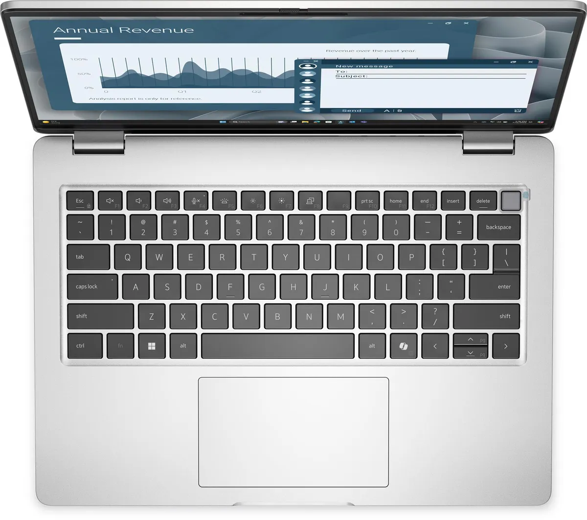 Ноутбук Dell Pro 14 (BTO107_PC14250_UA_UBU) Silver - мініатюра 2