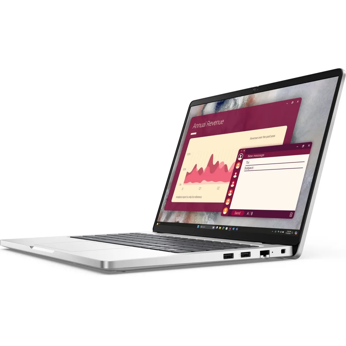 Ноутбук Dell Pro 14 (BTO108_PC14250_UA) Silver - мініатюра 4