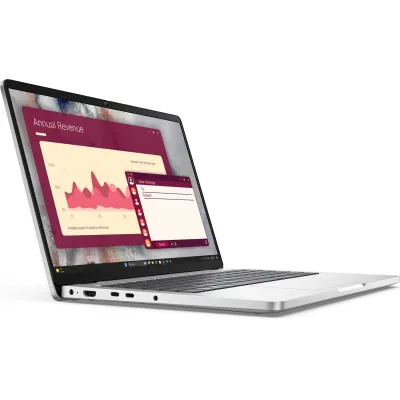 Ноутбук Dell Pro 14 (BTO108_PC14250_UA_UBU) Silver - мініатюра 2