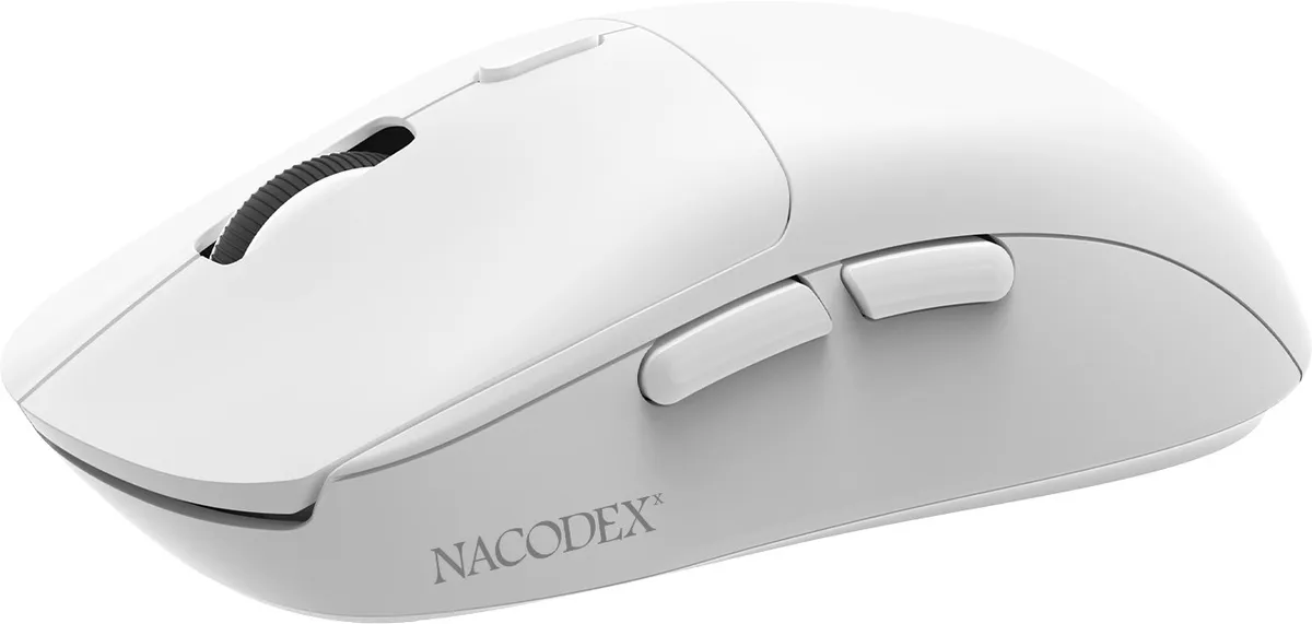 Миша бездротова Ajazz x Nacodex NJ07 MC White (NJ07-MC-W) - мініатюра 5