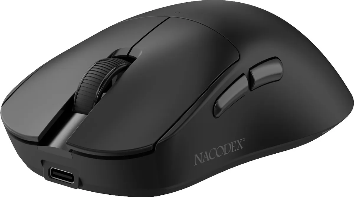 Миша бездротова Ajazz x Nacodex NJ08 MC Black (NJ08-MC-B) - мініатюра 4