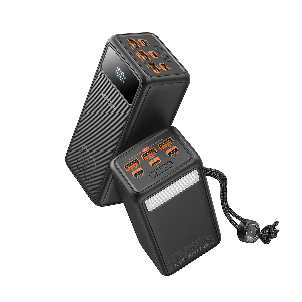 Універсальна мобільна батарея Veger W5001C 56000mAh (W5001C.black) - зображення 1