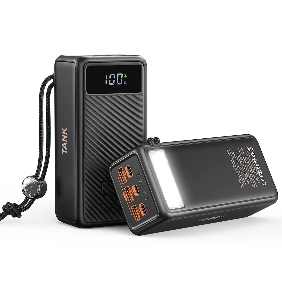 Універсальна мобільна батарея Veger W5001C 56000mAh (W5001C.black) - мініатюра 2