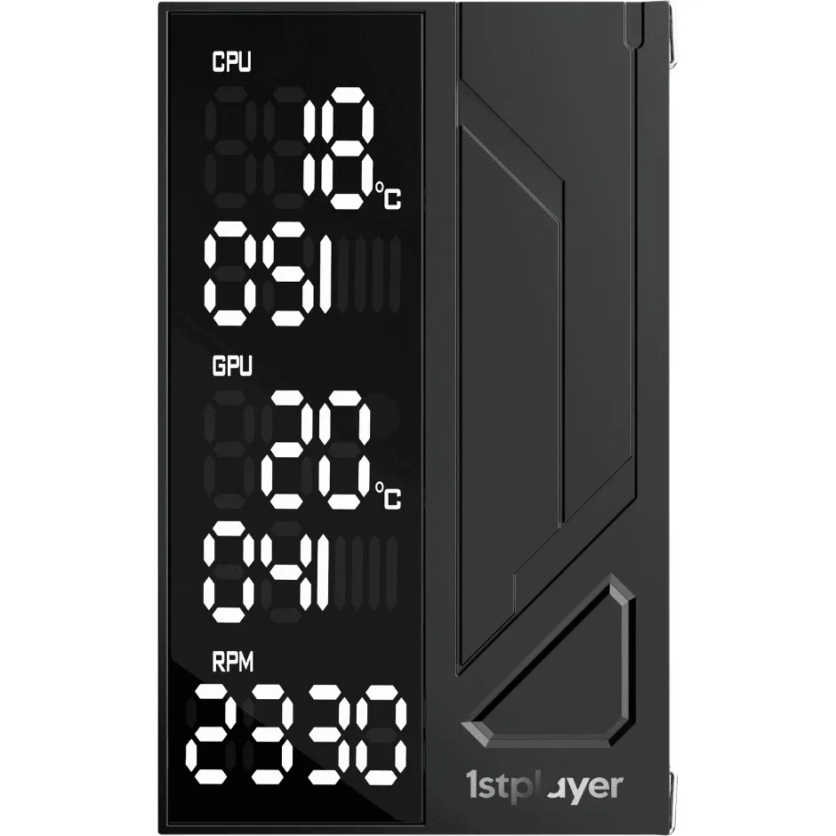 Кулер процесорний 1stPlayer FB12S-6 Black - мініатюра 3