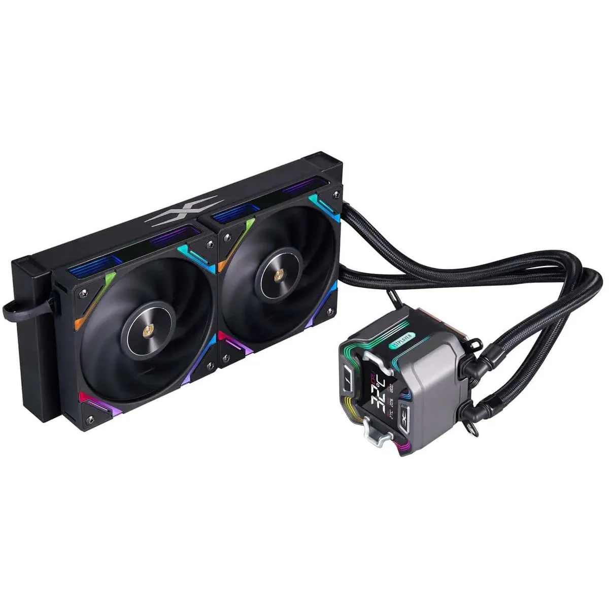 Система водяного охолодження 1stPlayer X-240E Black - мініатюра 8