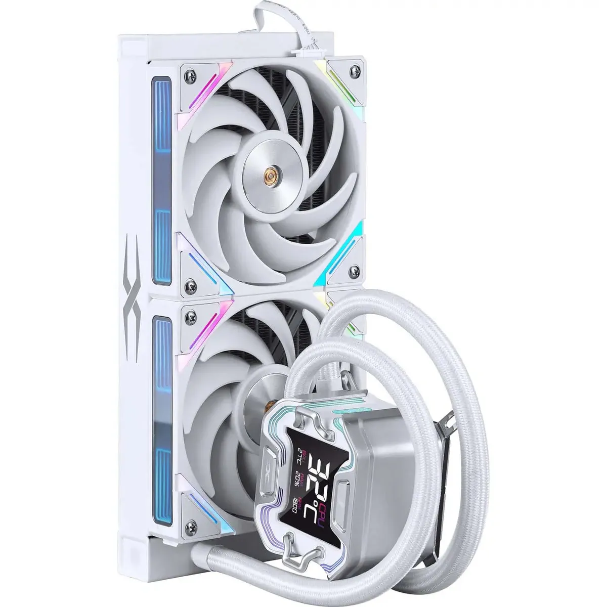 Система водяного охолодження 1stPlayer X-240E White - зображення 1