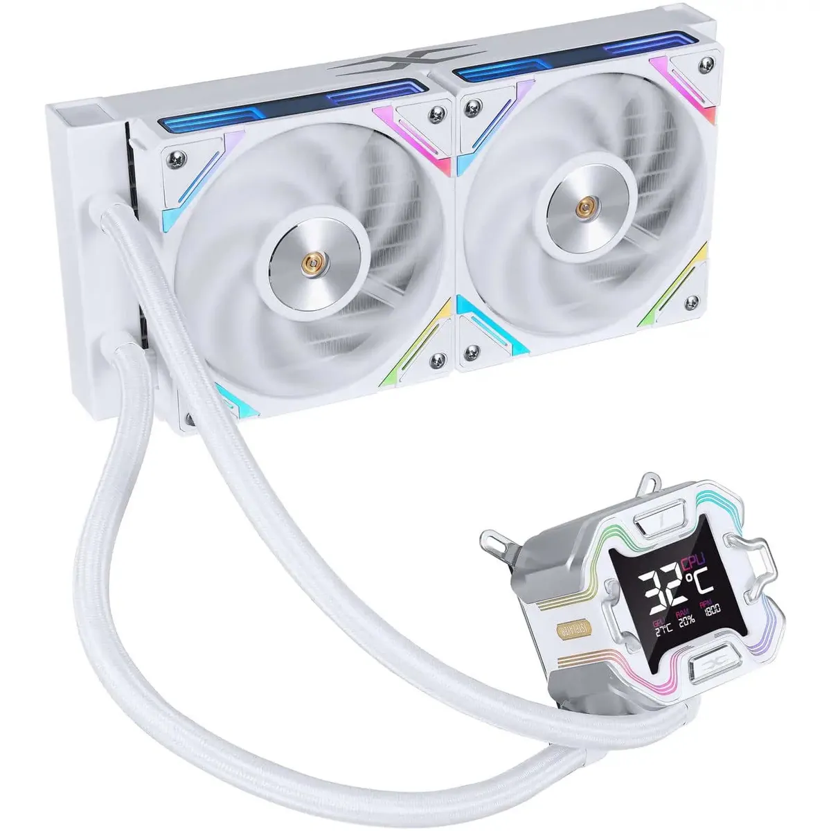 Система водяного охолодження 1stPlayer X-240E White - мініатюра 5