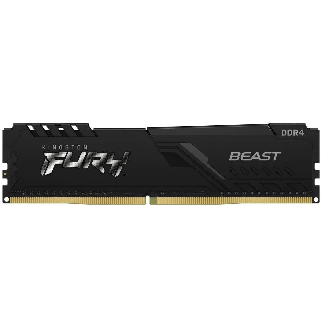 Модуль пам`ятi DDR4 16GB/3200 Kingston Fury Beast Black (KF432C16BB/16) - зображення 1