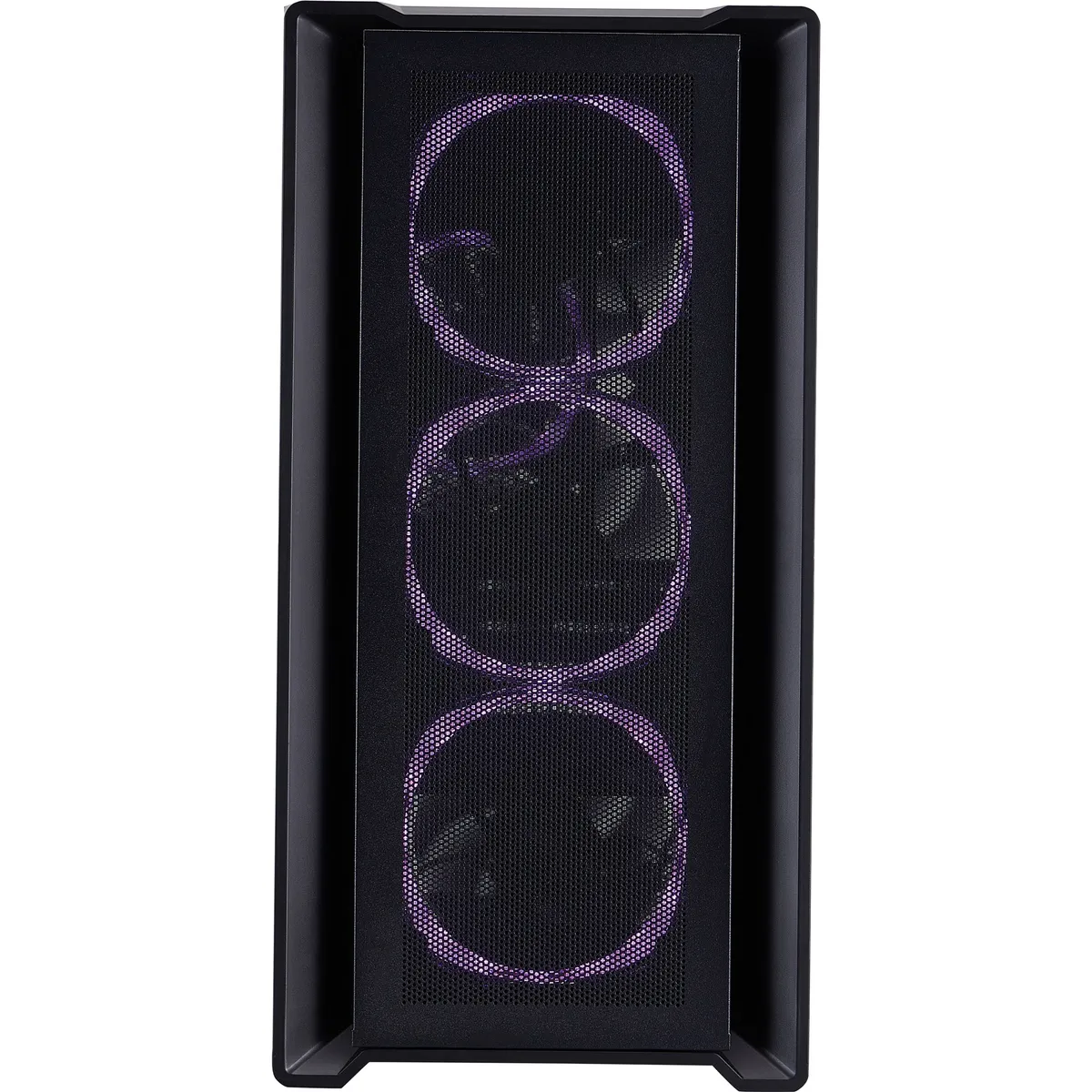 Корпус 1stPlayer T4-BK-4FS7 Black - мініатюра 3
