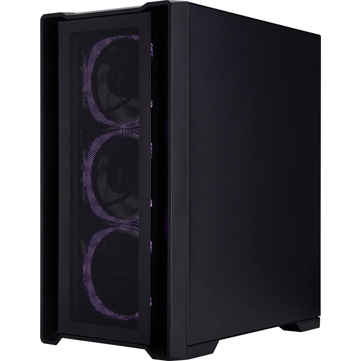 Корпус 1stPlayer T4-BK-4FS7 Black - мініатюра 5