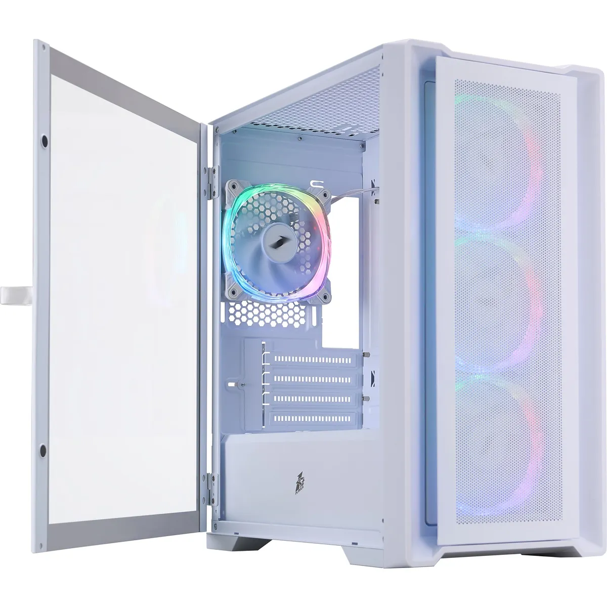 Корпус 1stPlayer T4-WH-4FS7-W White - зображення 1