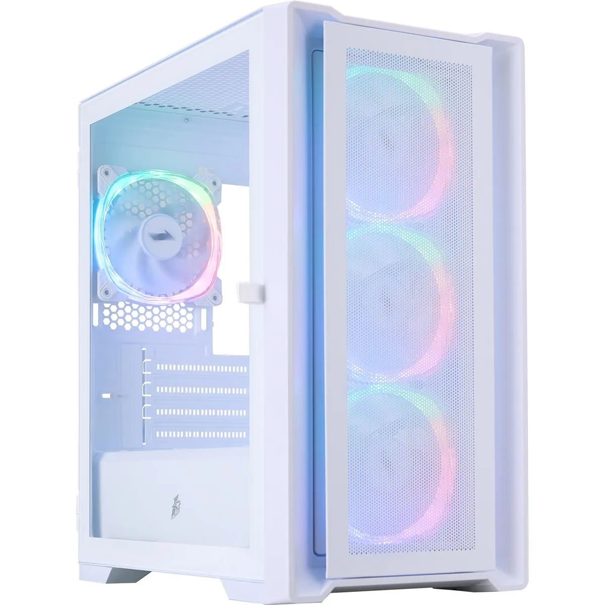 Корпус 1stPlayer T4-WH-4FS7-W White - мініатюра 2
