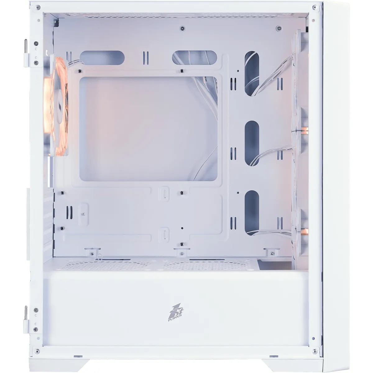 Корпус 1stPlayer T4-G-WH-4FS7-W White - мініатюра 7