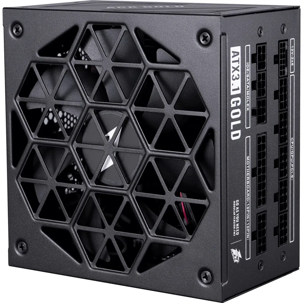 Блок живлення 1stPlayer HA-750BA2 750W (ACK-GLD-750-BK-EU) - зображення 1