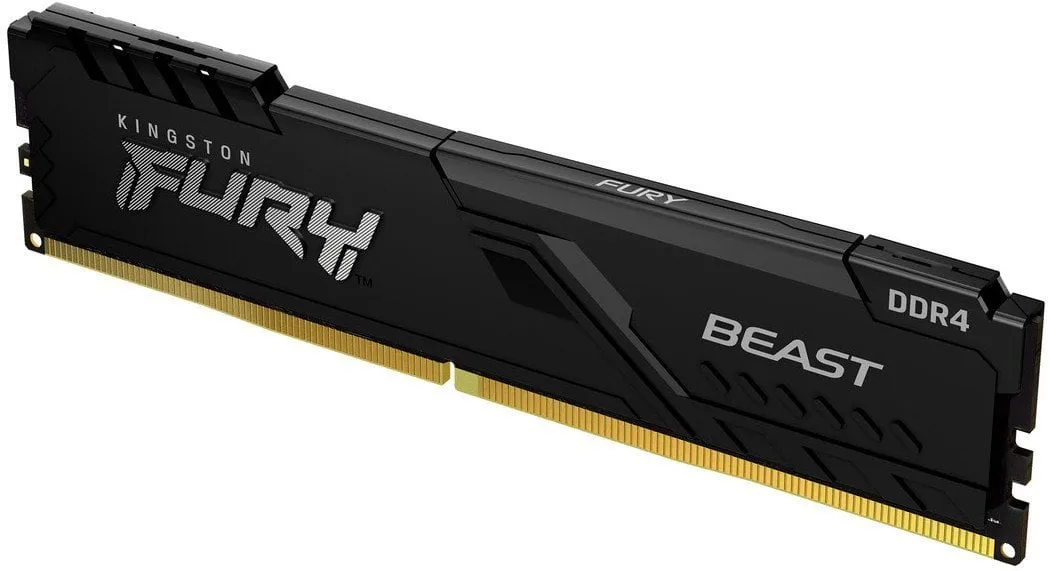 Модуль пам`ятi DDR4 16GB/3200 Kingston Fury Beast Black (KF432C16BB1/16) - мініатюра 2