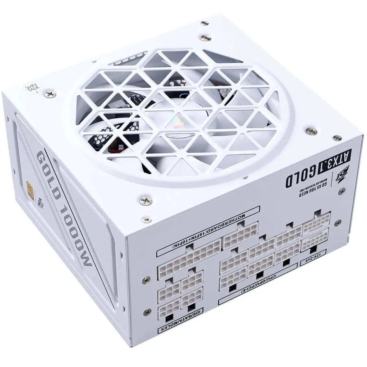 Блок живлення 1stPlayer HA-1000BA4 1000W White (NGDP-GLD-1000-WH-EU) - зображення 1