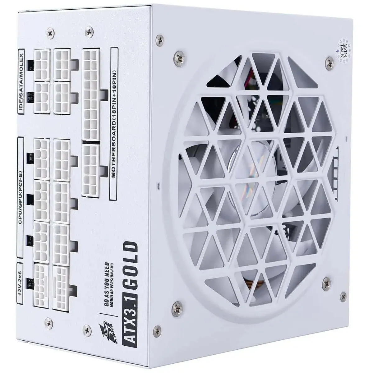 Блок живлення 1stPlayer HA-1000BA4 1000W White (NGDP-GLD-1000-WH-EU) - мініатюра 5