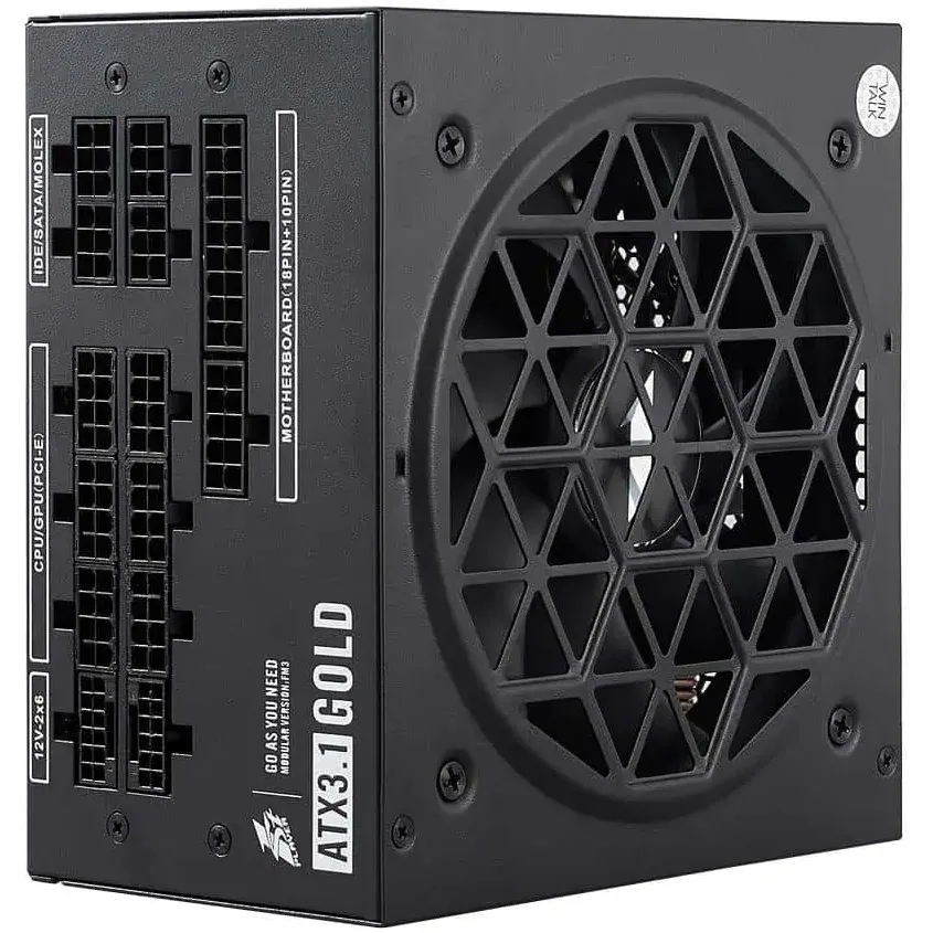 Блок живлення 1stPlayer HA-1200BA4 1200W (NGDP-GLD-1200-BK-EU) - мініатюра 5