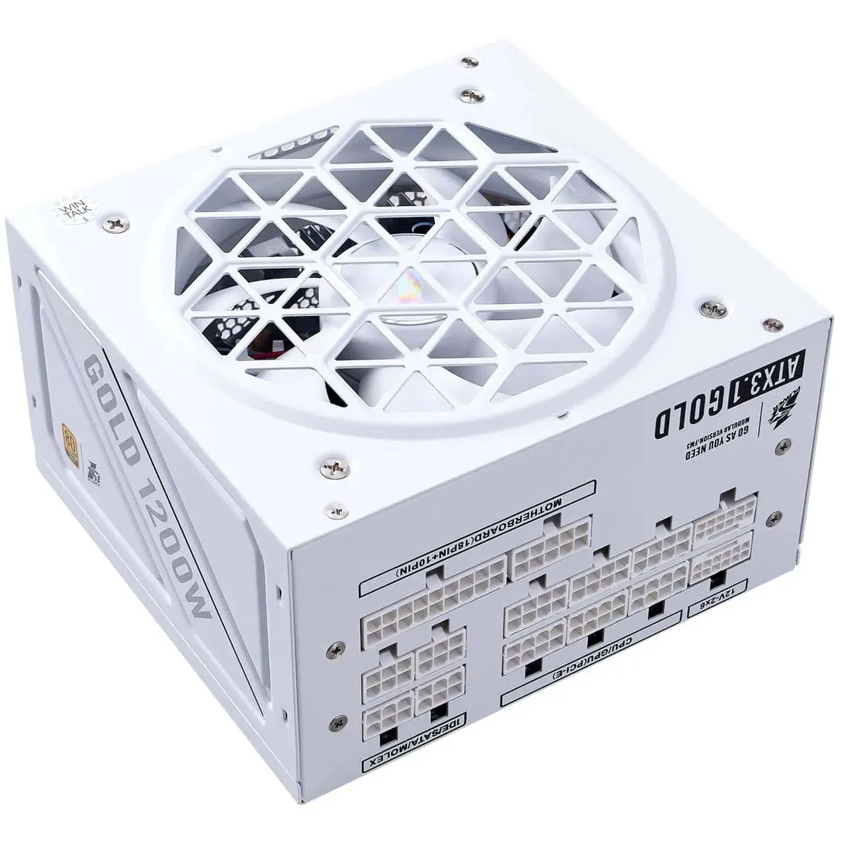 Блок живлення 1stPlayer HA-1200BA4 1200W White (NGDP-GLD-1200-WH-EU) - зображення 1