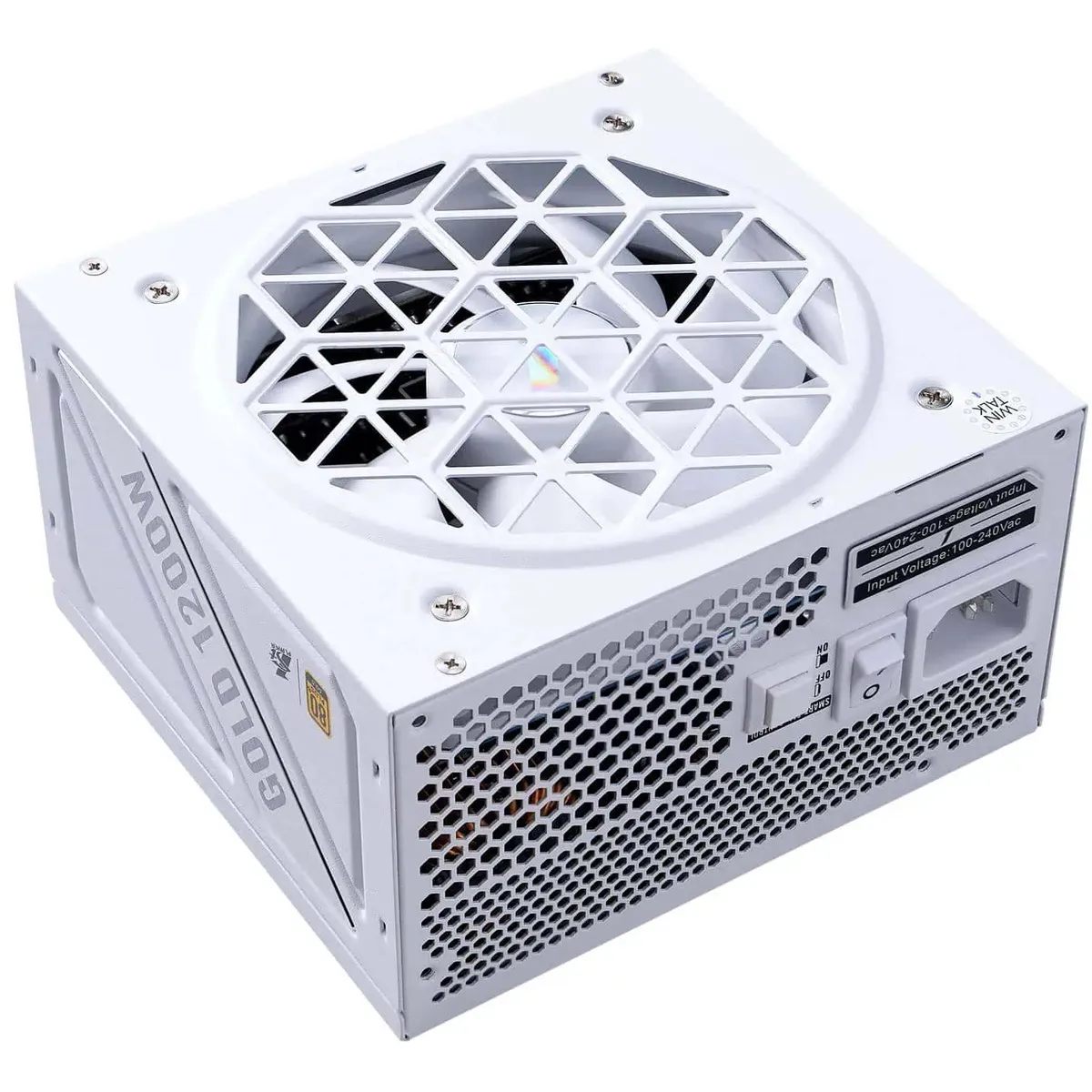 Блок живлення 1stPlayer HA-1200BA4 1200W White (NGDP-GLD-1200-WH-EU) - мініатюра 7