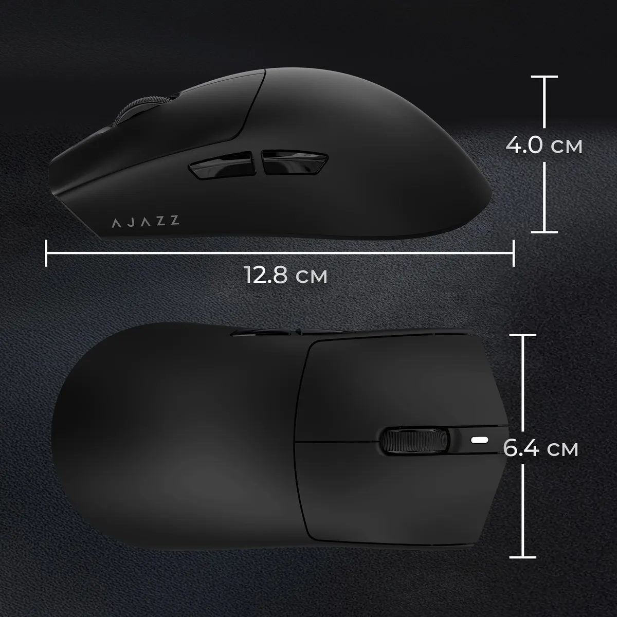 Миша бездротова Ajazz AJ139 Near Link V3 Pro+ Black (AJ139-NL-V3-PRO-B) - мініатюра 19