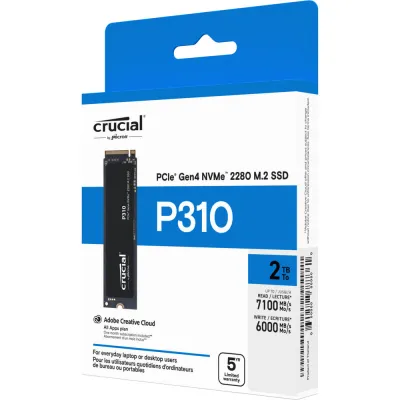 Накопичувач SSD M.2 2280 2TB P310 Micron (CT2000P310SSD8) - мініатюра 2